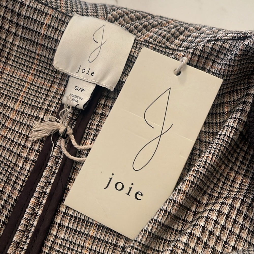 Joie open Blazer with pockets and ruched sleeves size small - Picture 5 of 7